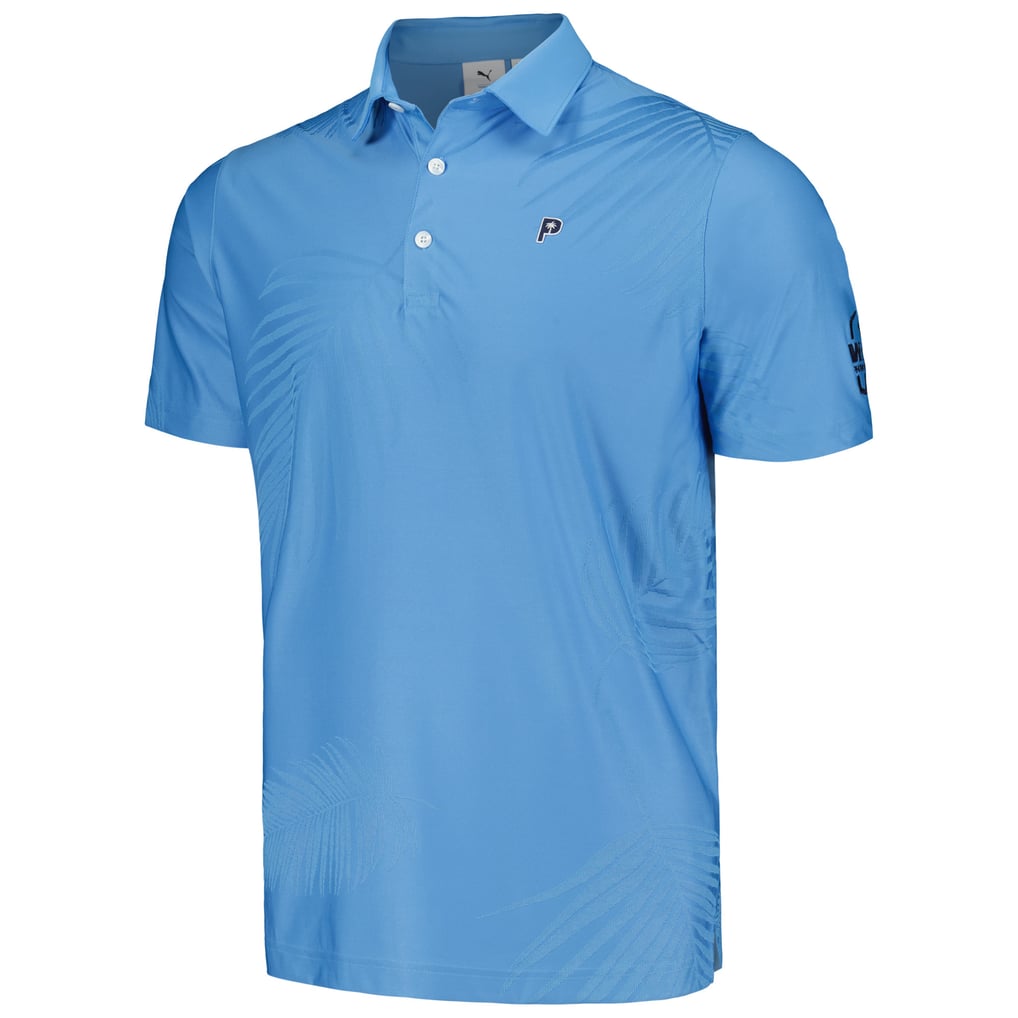 WM Phoenix Open Puma x PTC Jacquard MATTR Polo - Blue